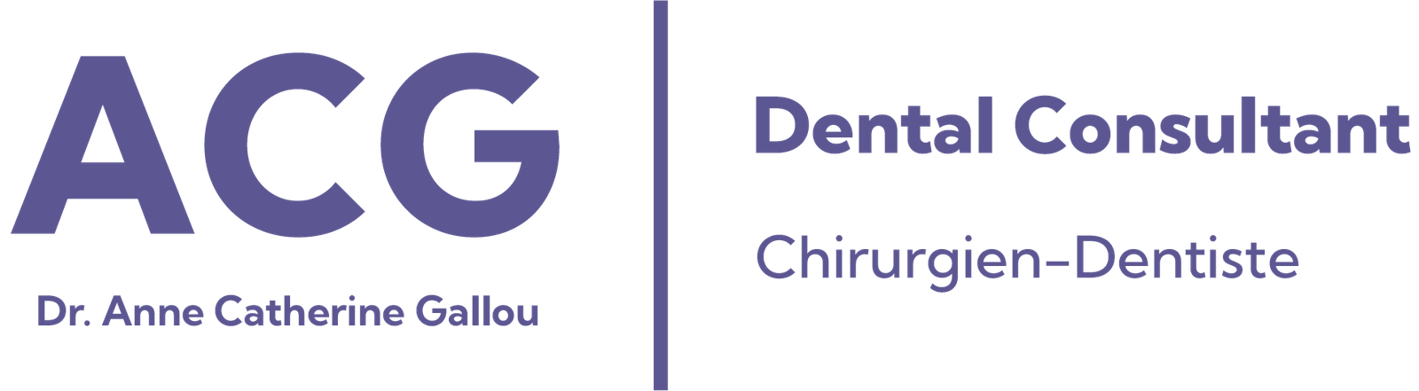 ACG - Dr Anne Catherine Gallou